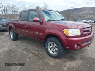 2005 Toyota Tundra Limited with VIN 5TBDT48115S484271, listed as a IAAI auction lot 41997262 with 177,280 mi miles and . Bid and sale history available at DreamBid. Image 1.