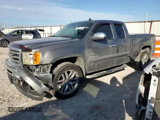2012 GMC Sierra 1500 SLE with VIN 1GTR1VE05CZ344868, listed as a Copart auction lot 46075715 with 204,656 mi miles and Salvage title. Bid and sale history available at DreamBid. Image 1.