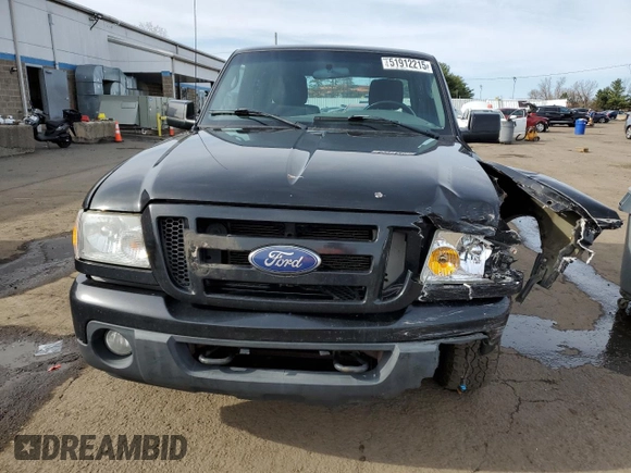 2010 Ford Ranger XLT with VIN 1FTLR4FE2APA54549, listed as a Copart auction lot 51912215 with 153,760 mi miles and Salvage Title. Bid and sale history available at DreamBid. Image 5.