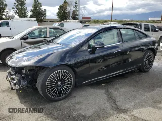 2022 Mercedes-Benz EQS with VIN W1KCG2DB5NA013141, listed as a Copart auction lot 49885874 with 36,076 mi miles. Bid and sale history available at carsss.com. Image 1.