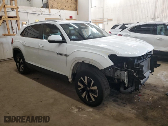 2021 Volkswagen Atlas SE with VIN 1V2LC2CA0MC241659, listed as a Copart auction lot 51997185 with 43,002 mi miles and Salvage title. Bid and sale history available at DreamBid. Image 4.