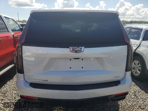 2021 Cadillac Escalade Sport z VIN 1GYS3EKL1MR270077, wystawiony jako Copart lot #74130854 z przebiegiem 21 584 mil mil oraz Szkoda całkowita • Salvage title. Historia ofert i sprzedaży dostępna na DreamBid. Obrazek 6.