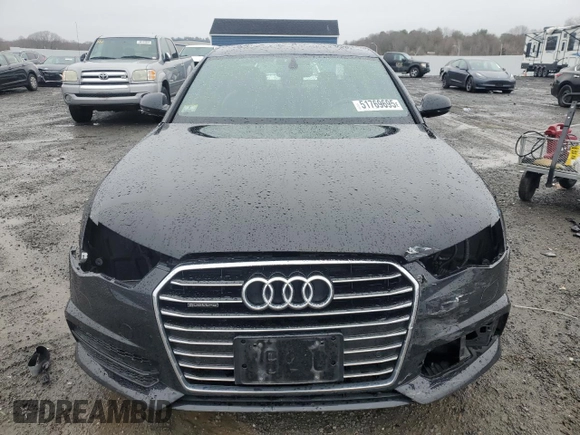 2017 Audi A6 Premium with VIN WAUF8AFC1HN070385, listed as a Copart auction lot 51769695 with 49,684 mi miles and Salvage Title. Bid and sale history available at carsss.com. Image 5.