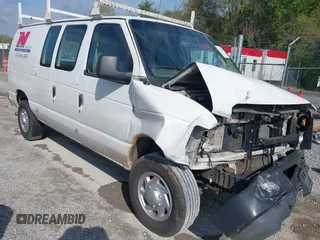 2010 Ford Econoline Cargo Commercial z VIN 1FTNE2EW9ADA55959, wystawiony jako IAAI lot #42133248 z przebiegiem 271 470 mil mil oraz . Historia ofert i sprzedaży dostępna na DreamBid. Obrazek 1.