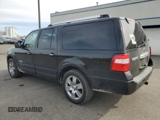 2008 Ford Expedition EL Limited with VIN 1FMFK20588LA66006, listed as a Copart auction lot 47443255 with 210,054 mi miles and Salvage Title. Bid and sale history available at carsss.com. Image 2.