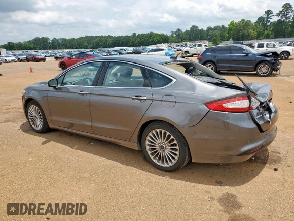 2014 Ford Fusion Titanium Hybrid with VIN 3FA6P0RU2ER158302, listed as a Copart auction lot 59049995 with 108,571 mi miles and Salvage title. Bid and sale history available at DreamBid. Image 2.