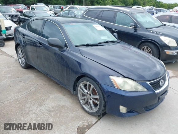 2008 Lexus IS 250 with VIN JTHBK262782065773, listed as a IAAI auction lot 42490607 with 163,084 mi miles and . Bid and sale history available at DreamBid. Image 1.