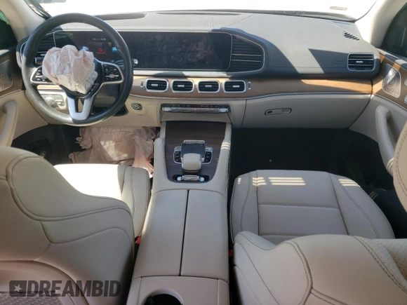 2020 Mercedes-Benz GLS 450 with VIN 4JGFF5KE0LA205603, listed as a Copart auction lot 58381444 with 66,038 mi miles and Salvage Title. Bid and sale history available at DreamBid. Image 8.