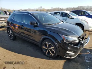 2021 Nissan Rogue Sport SL with VIN JN1BJ1CW3MW447147, listed as a Copart auction lot 41832835 with 42,185 mi miles and Salvage Title. Bid and sale history available at carsss.com. Image 4.