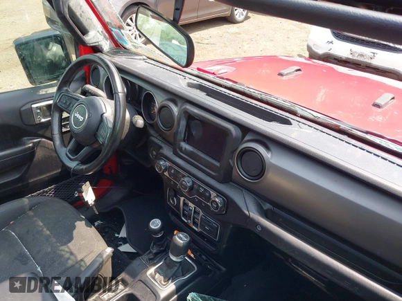 2020 Jeep Wrangler Unlimited Sport S with VIN 1C4HJXDN8LW122928, listed as a IAAI auction lot 42430099 with 58,454 mi miles and . Bid and sale history available at DreamBid. Image 5.