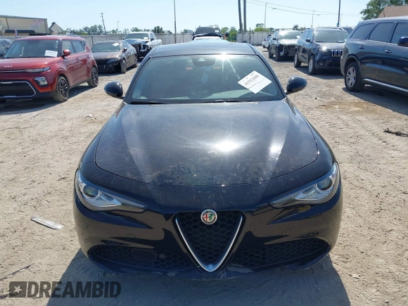 2021 Alfa Romeo Giulia Ti Sport with VIN ZARFAMBN2M7649941, listed as a IAAI auction lot 41912686 with 77,626 mi miles and . Bid and sale history available at DreamBid. Image 12.