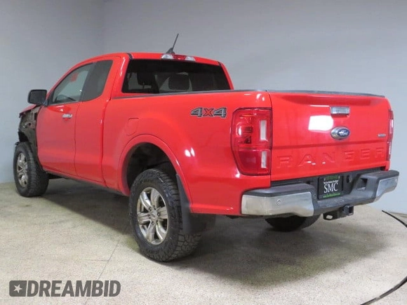 2020 Ford Ranger XL with VIN 1FTER1FH2LLA02365, listed as a Copart auction lot 43109825 with 103,108 mi miles and Salvage Title. Bid and sale history available at DreamBid. Image 4.