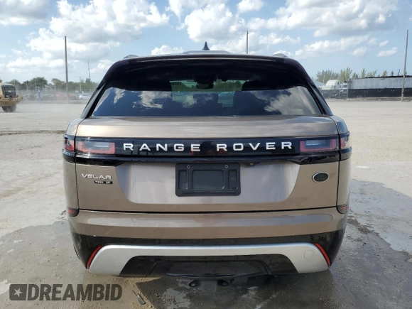 2018 Land Rover Range Rover Velar with VIN SALYC2RVXJA705266, listed as a Copart auction lot 52892465 with 74,228 mi miles and Clean Title. Bid and sale history available at DreamBid. Image 6.