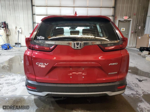 2022 Honda CR-V Special Edition with VIN 2HKRW2H75NH610067, listed as a Copart auction lot 43451475 with 28,098 mi miles and Salvage Title. Bid and sale history available at carsss.com. Image 6.