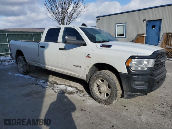 2022 Ram 2500 Tradesman with VIN 3C6UR5HL7NG203464, listed as a Copart auction lot 41596615 with 89,182 mi miles and Clean title. Bid and sale history available at DreamBid. Image 4.
