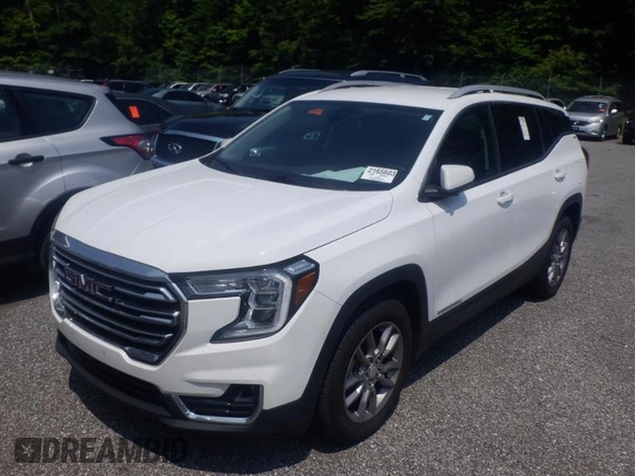 2022 GMC Terrain SLT z VIN 3GKALVEV4NL231608, wystawiony jako IAAI lot #42572052 z przebiegiem 79 198 mil mil oraz . Historia ofert i sprzedaży dostępna na DreamBid. Obrazek 1.