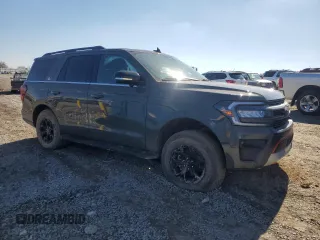 2024 Ford Expedition Timberline with VIN 1FMJU1RG4REA08631, listed as a Copart auction lot 47068065 with 20,240 mi miles and Salvage title. Bid and sale history available at DreamBid. Image 4.