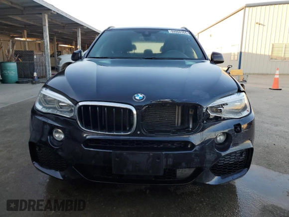 2015 BMW X5 xDrive35d with VIN 5UXKS4C57F0N08569, listed as a Copart auction lot 84960164 with 120,265 mi miles and Salvage Title. Bid and sale history available at carsss.com. Image 5.