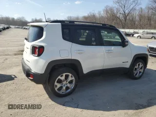2020 Jeep Renegade Limited with VIN ZACNJBD13LPL72008, listed as a Copart auction lot 49093345 with 33,515 mi miles and Salvage title. Bid and sale history available at DreamBid. Image 3.