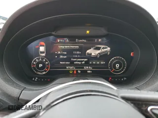 2018 Audi A3 Sedan Premium Plus with VIN WAUJ8GFF9J1025876, listed as a Copart auction lot 54674044 with 97,547 mi miles and Salvage Title. Bid and sale history available at carsss.com. Image 9.