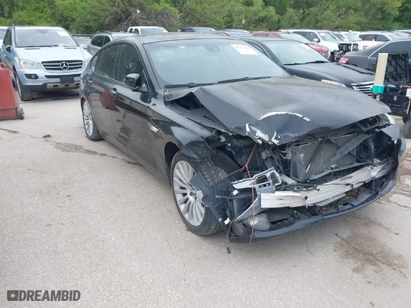 2010 BMW 5 Series Gran Turismo 535i with VIN WBASN2C50AC200547, listed as a IAAI auction lot 41957926 with 1 mi miles. Bid and sale history available at carsss.com. Image 1.