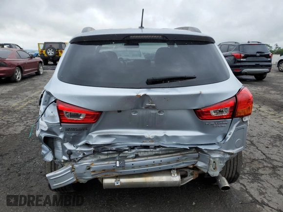 2016 Mitsubishi Outlander SEL z VIN JA4AP4AW8GZ051692, wystawiony jako Copart lot #61483965 z przebiegiem 62 556 mil mil oraz Szkoda całkowita • Salvage title. Historia ofert i sprzedaży dostępna na DreamBid. Obrazek 6.