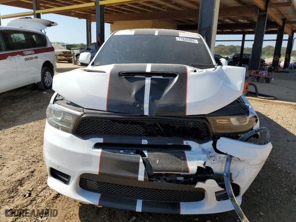 2020 Dodge Durango R/T with VIN 1C4SDJCT4LC130603, listed as a Copart auction lot 77826904 with 123,092 mi miles and Salvage Title. Bid and sale history available at carsss.com. Image 5.