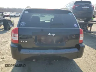 2007 Jeep Compass Sport with VIN 1J8FF47W07D217117, listed as a Copart auction lot 43633575 with 131,936 mi miles and Salvage Title. Bid and sale history available at carsss.com. Image 6.