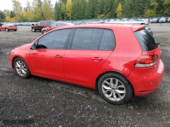 2010 Volkswagen Golf with VIN WVWDB7AJ9AW404313, listed as a Copart auction lot 74779244 with 164,318 mi miles and Salvage Title. Bid and sale history available at carsss.com. Image 2.