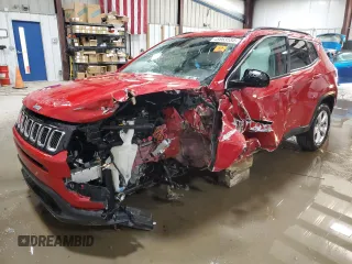 2020 Jeep Compass Latitude with VIN 3C4NJDBBXLT150326, listed as a Copart auction lot 48863555 with Not provided miles and Salvage title. Bid and sale history available at DreamBid. Image 1.