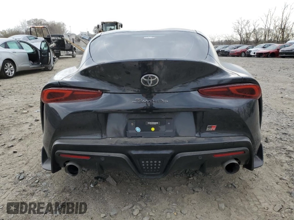 2020 Toyota Supra 3.0 with VIN WZ1DB4C08LW026587, listed as a Copart auction lot 50378495 with 31,247 mi miles and Salvage title. Bid and sale history available at DreamBid. Image 6.