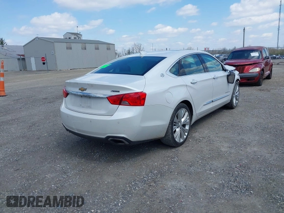 2018 Chevrolet Impala Premier with VIN 2G1125S31J9107593, listed as a IAAI auction lot 42008579 with 243,170 mi miles and . Bid and sale history available at DreamBid. Image 4.