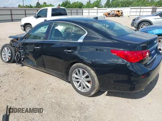 2015 Infiniti Q50 Sport with VIN JN1BV7AP5FM339629, listed as a IAAI auction lot 42802475 with 69,810 mi miles and . Bid and sale history available at DreamBid. Image 3.