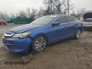 2016 Acura ILX w/Premium Pkg with VIN 19UDE2F70GA011878, listed as a Copart auction lot 84412454 with 110,116 mi miles and Salvage Title. Bid and sale history available at carsss.com. Image 1.