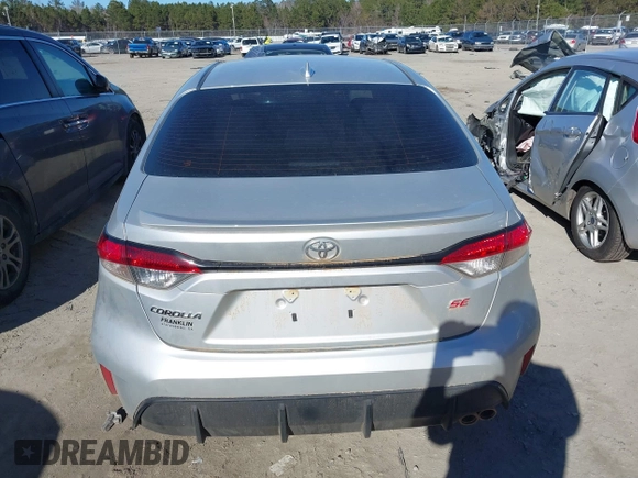 2024 Toyota Corolla SE with VIN 5YFS4MCE0RP205302, listed as a IAAI auction lot 41256397 with 11,655 mi miles. Bid and sale history available at carsss.com. Image 16.