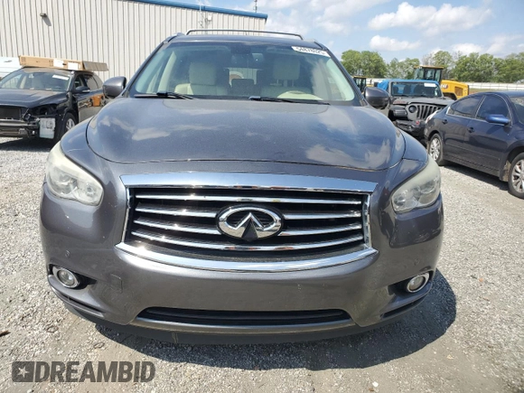 2015 Infiniti QX60 with VIN 5N1AL0MM5FC511649, listed as a Copart auction lot 54878025 with 158,232 mi miles and Salvage title. Bid and sale history available at DreamBid. Image 5.