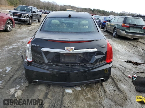2017 Cadillac CTS Luxury RWD with VIN 1G6AR5SS5H0145930, listed as a Copart auction lot 88626675 with 95,244 mi miles and Salvage Title. Bid and sale history available at DreamBid. Image 6.