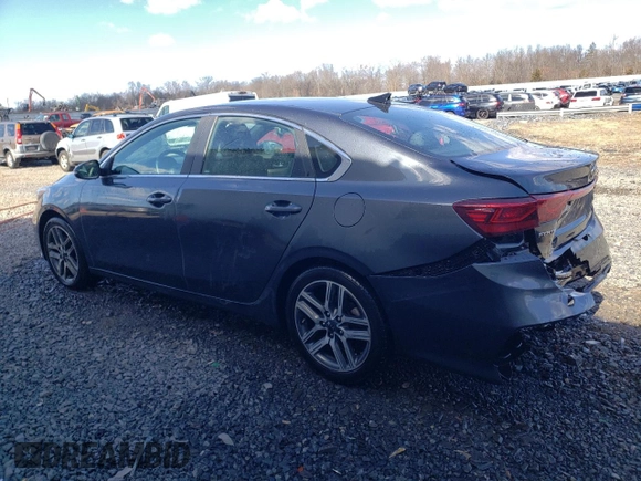 2019 Kia Forte EX with VIN 3KPF54AD0KE029349, listed as a Copart auction lot 47990745 with 56,149 mi miles and Salvage Title. Bid and sale history available at carsss.com. Image 2.