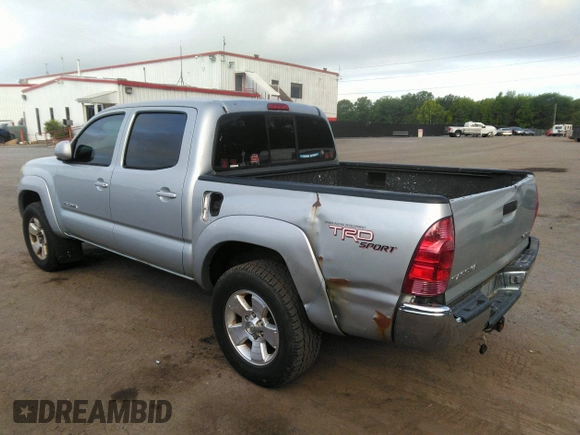 2005 Toyota Tacoma PreRunner with VIN 5TEJU62N95Z006939, listed as a IAAI auction lot 42669103 with 238,169 mi miles and . Bid and sale history available at DreamBid. Image 3.