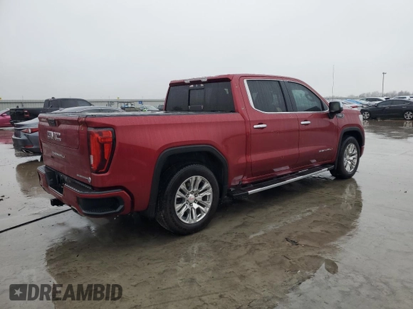 2020 GMC Sierra 1500 with VIN 1GTP8FED6LZ330649, listed as a Copart auction lot 42616675 with 33,276 mi miles and Salvage Title. Bid and sale history available at DreamBid. Image 3.