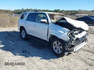 2020 Toyota 4Runner SR5 with VIN JTEZU5JR7L5225962, listed as a IAAI auction lot 41776673 with 48,908 mi miles and . Bid and sale history available at DreamBid. Image 1.