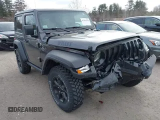 2021 Jeep Wrangler Sport S with VIN 1C4GJXAN4MW728521, listed as a IAAI auction lot 41253170 with 11,368 mi miles and . Bid and sale history available at DreamBid. Image 13.
