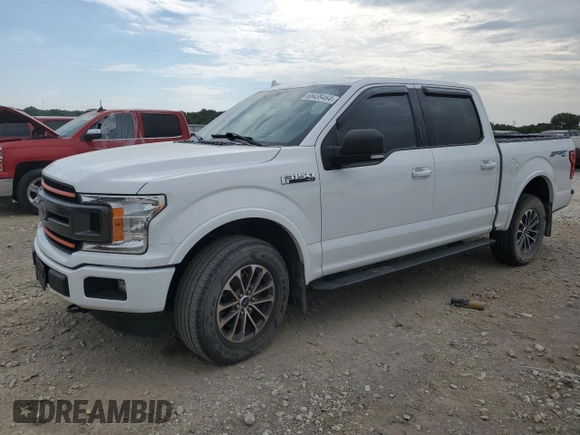 2018 Ford F-150 XL with VIN 1FTEW1EP8JFA61062, listed as a Copart auction lot 68439464 with 107,540 mi miles and Salvage Title. Bid and sale history available at carsss.com. Image 1.