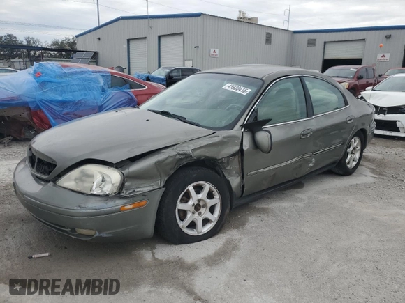 2001 Mercury Sable LS Premium with VIN 1MEFM55S81A608056, listed as a Copart auction lot 45936415 with 123,549 mi miles and Salvage Title. Bid and sale history available at DreamBid. Image 1.