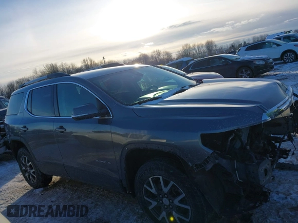 2022 GMC Acadia SLE z VIN 1GKKNRL41NZ101164, wystawiony jako IAAI lot #41267478 z przebiegiem 46 150 mil mil oraz . Historia ofert i sprzedaży dostępna na DreamBid. Obrazek 14.