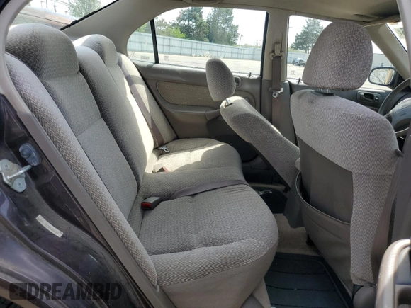 2000 Honda Civic LX with VIN 1HGEJ6678YL058105, listed as a Copart auction lot 54119675 with 272,441 mi miles and Salvage Title. Bid and sale history available at carsss.com. Image 10.