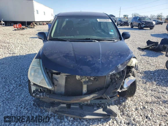 2009 Nissan Versa 1.8 S with VIN 3N1BC11EX9L392360, listed as a Copart auction lot 86980964 with 0 mi miles and Salvage Title. Bid and sale history available at carsss.com. Image 5.