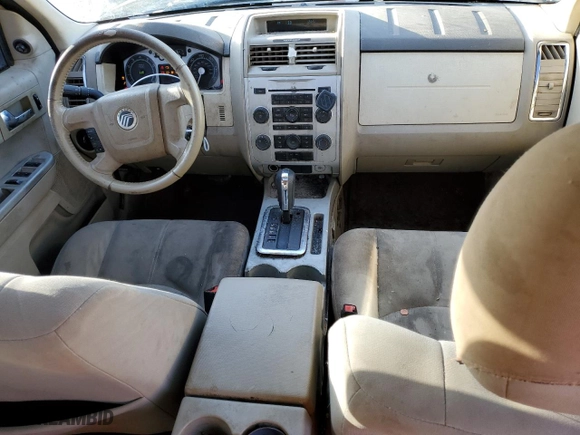 2008 Mercury Mariner with VIN 4M2CU91108KJ05855, listed as a Copart auction lot 49835085 with 0 mi miles and Clean Title. Bid and sale history available at carsss.com. Image 8.