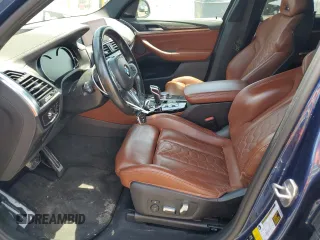2020 BMW X3 M Competition z VIN 5YMTS0C04LLT10567, wystawiony jako Copart lot #54367805 z przebiegiem 53 055 mil mil oraz Szkoda całkowita • Salvage title. Historia ofert i sprzedaży dostępna na DreamBid. Obrazek 7.