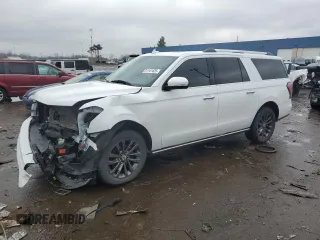 2021 Ford Expedition Max Limited with VIN 1FMJK1KT9MEA19727, listed as a Copart auction lot 51141425 with 78,211 mi miles and Salvage title. Bid and sale history available at DreamBid. Image 1.